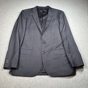 J.Crew Ludlow 42R Blue Gray Italian Wool Blazer Tollegno 1900 Suit Jacket NOTE